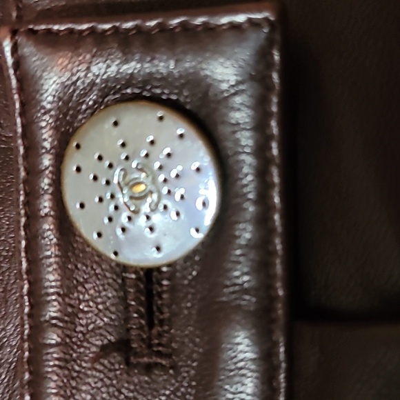 Authentic Vintage CHANEL Lambskin Leather Trousers - Picture 2 of 11